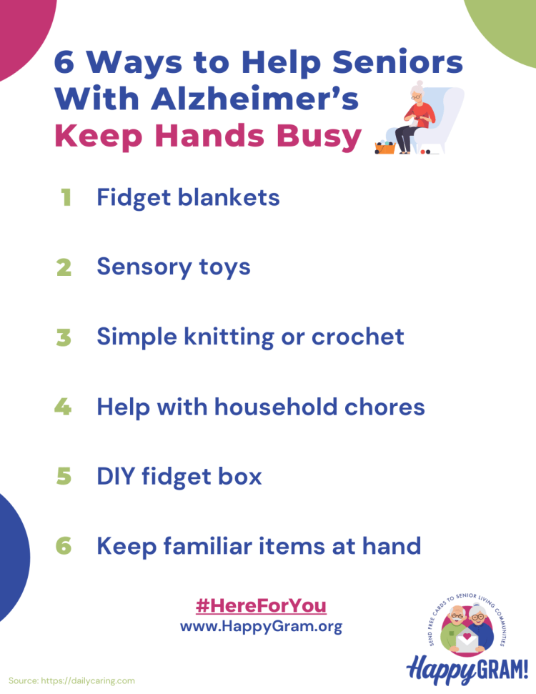 Sensory Therapy to Help Seniors With Alzheimer’s HappyGram!