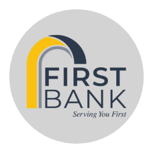 Sponsor Logo - First Bank (Eagle Grove, Iowa - Rotary Senior Living)